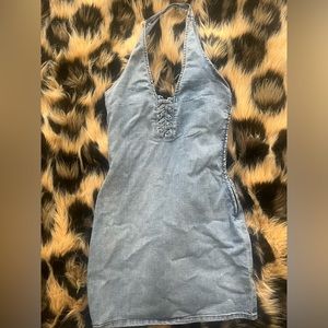 Light Wash Denim Dress